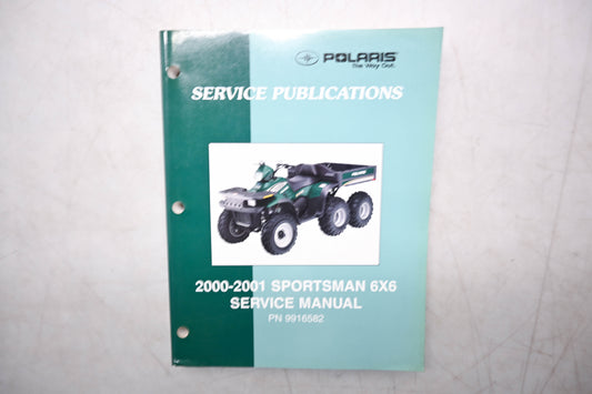 OEM Polaris 9916582 00-01 Sportsman 6x6 Service Manual
