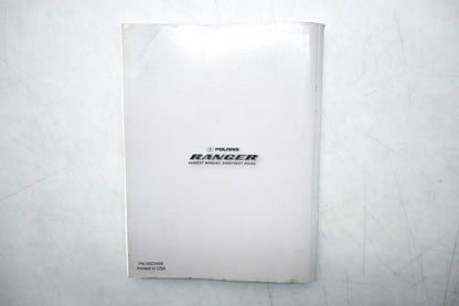 OEM Polaris 9923499 11-12 Ranger 800 Service Manual