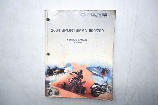 OEM Polaris 9918803 04 Sportsman 600 700 Service Manual