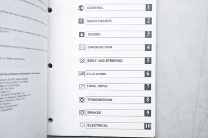 OEM Polaris 9918803 04 Sportsman 600 700 Service Manual