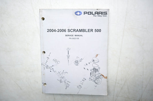 OEM Polaris 9920156 04-06 Scrambler 500 Service Manual