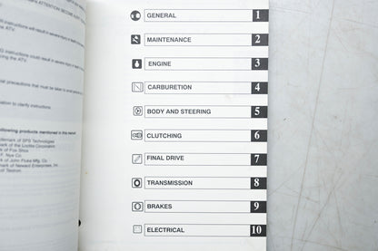 OEM Polaris 9920156 04-06 Scrambler 500 Service Manual