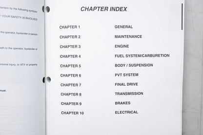 OEM Polaris 9916583 01 Magnum 325 & 500 HDS Service Manual