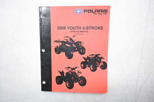 OEM Polaris 9921487 08 Youth 4 Stroke Service Manual