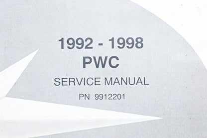OEM Polaris 9912201 92-98 Personal Watercraft Service Manual