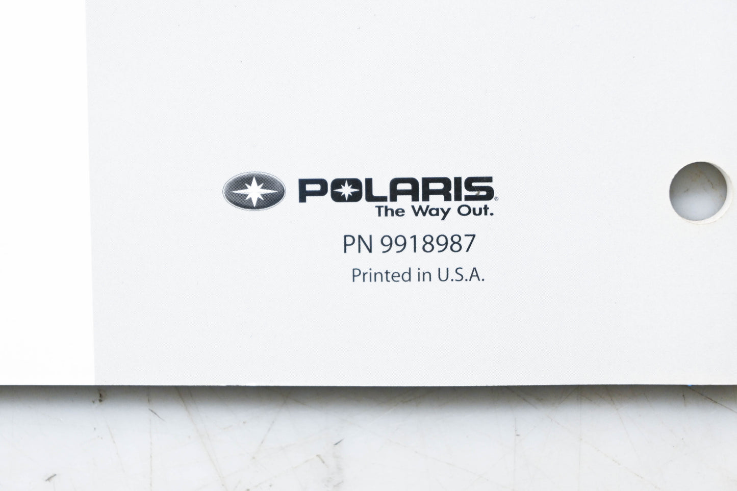 New OEM Polaris 9918987 Portable Pump Parts Manual P101 P205 P305 NOS