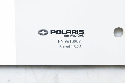 New OEM Polaris 9918987 Portable Pump Parts Manual P101 P205 P305 NOS