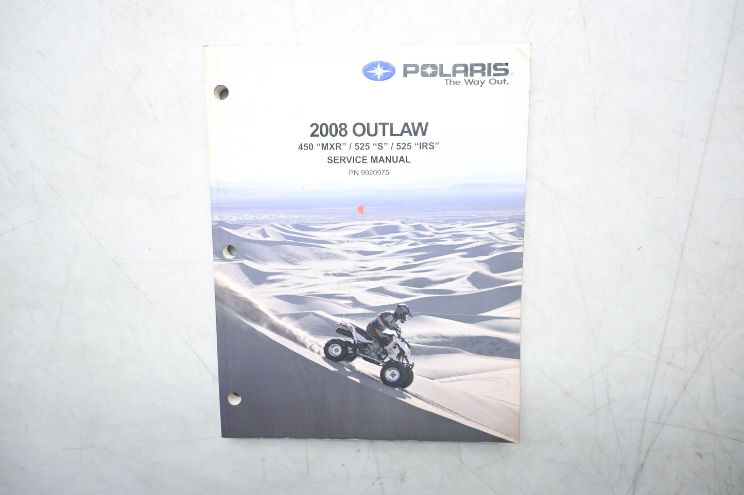 OEM Polaris 9920975 08 Outlaw 450 MXR 525S IRS Service Manual