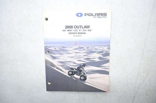 OEM Polaris 9920975 08 Outlaw 450 MXR 525S IRS Service Manual
