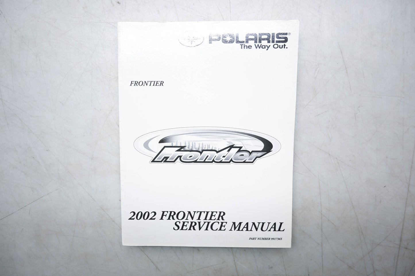 OEM Polaris 9917365 02 Frontier Service Manual