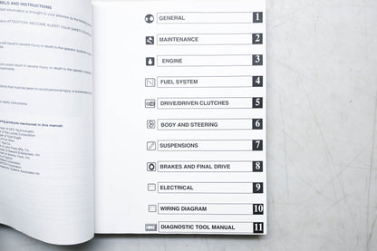 OEM Polaris 9917365 02 Frontier Service Manual