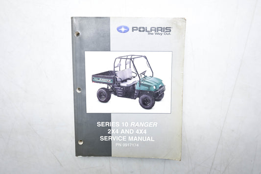 OEM Polaris 9917174 Series 10 Ranger 2x4 & 4x4 Service Manual
