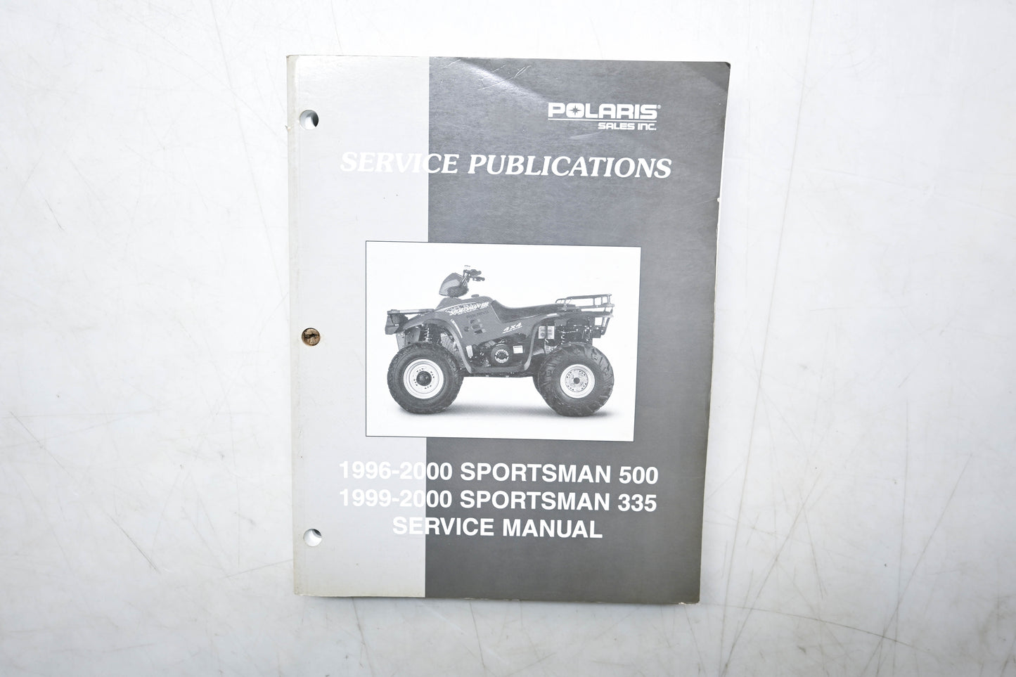 OEM Polaris 9915686 96-00 Sportsman 500 & 99-00 Sportsman 335 Service Manual