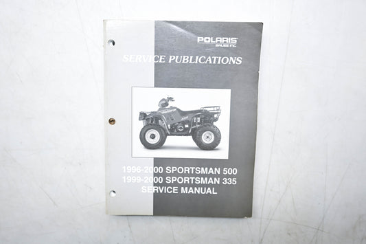OEM Polaris 9915686 96-00 Sportsman 500 & 99-00 Sportsman 335 Service Manual