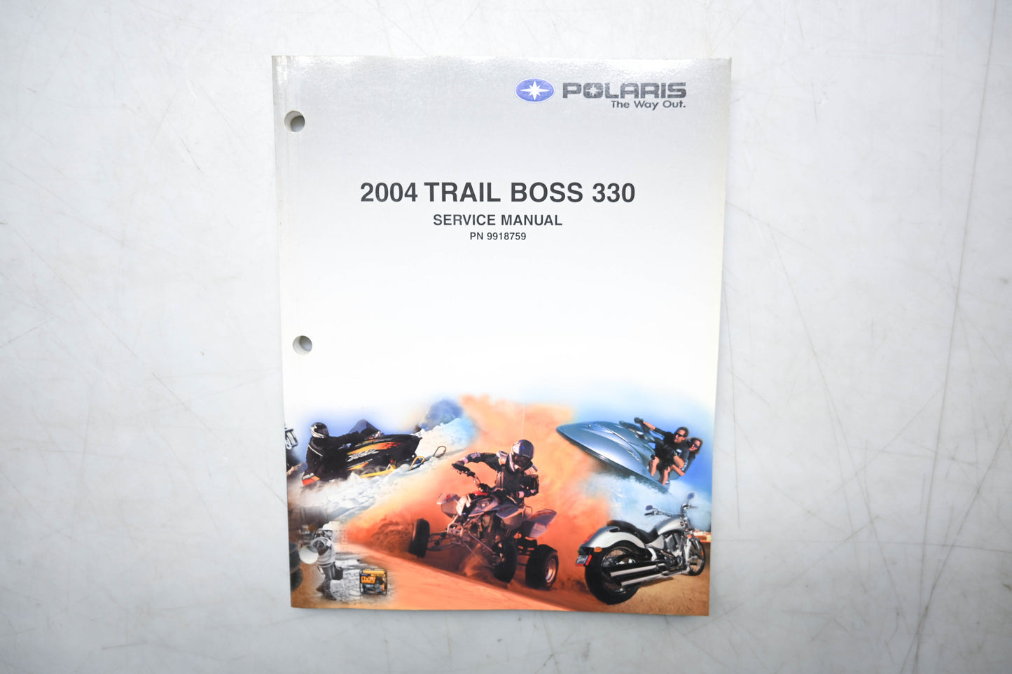 OEM Polaris 9918759 04 Trail Boss 330 Service Manual