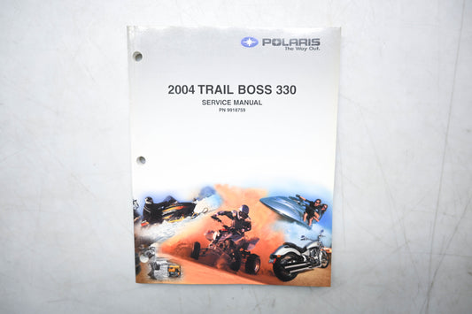 OEM Polaris 9918759 04 Trail Boss 330 Service Manual