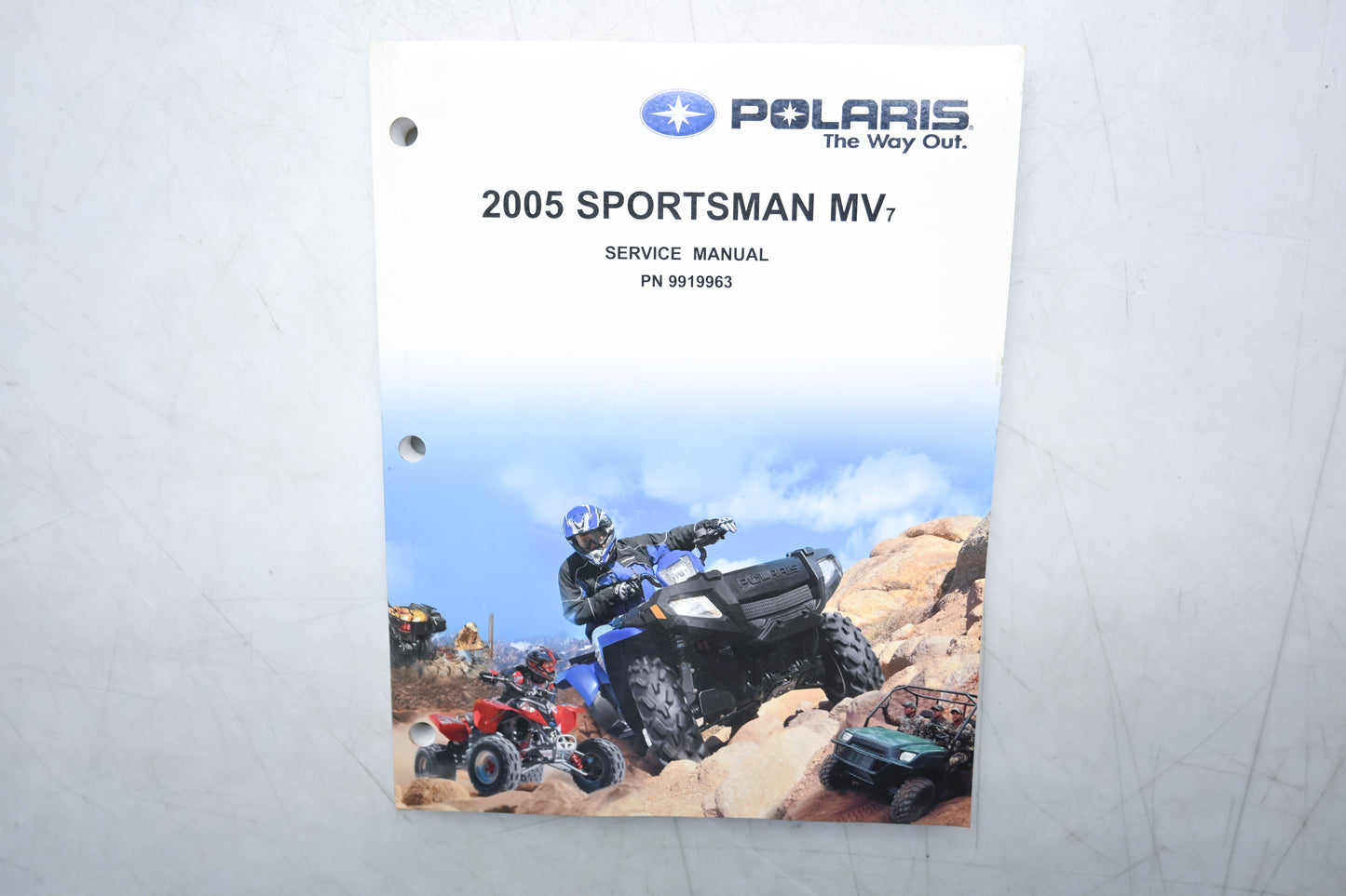 OEM Polaris 9919963 05 Sportsman MV Service Manual