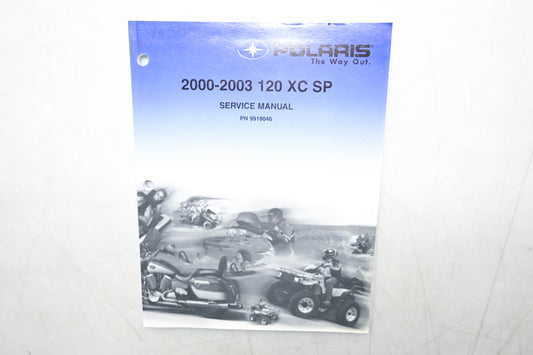 OEM Polaris 9918046 00-03 120 XC SP Service Manual