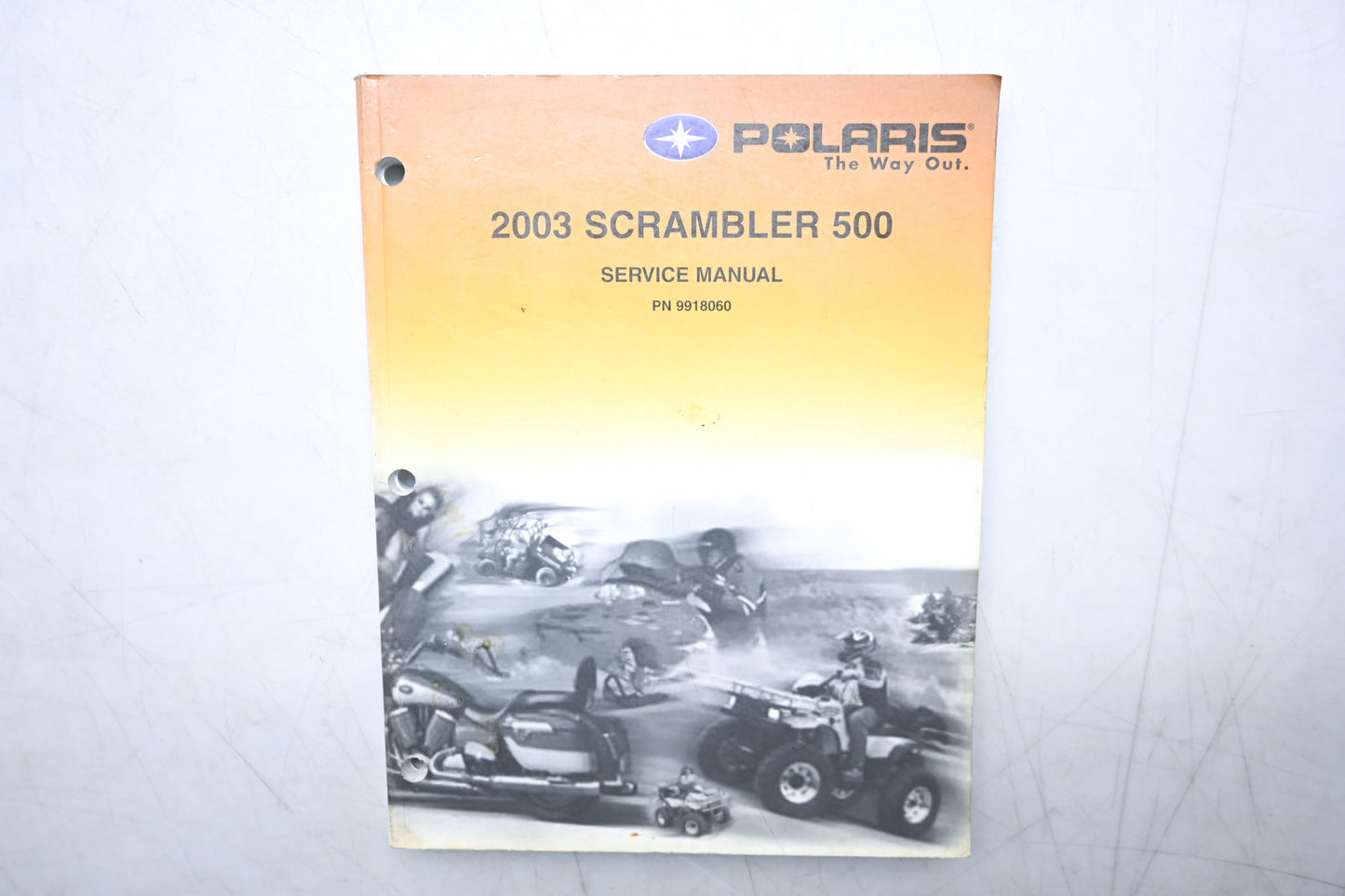 OEM Polaris 9918060 03 Scrambler 500 Service Manual