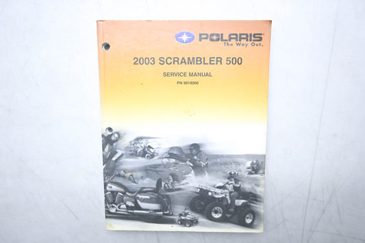 OEM Polaris 9918060 03 Scrambler 500 Service Manual