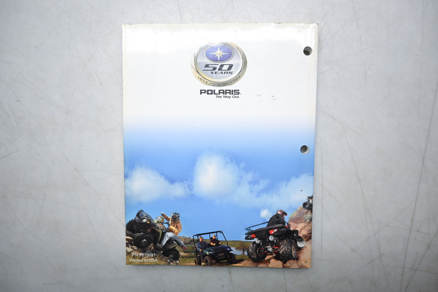 OEM Polaris 9919481 04-05 Scrambler 500 Service Manual