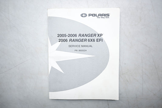 OEM Polaris 9920224 05-06 Ranger XP 6x6 EFI Service Manual