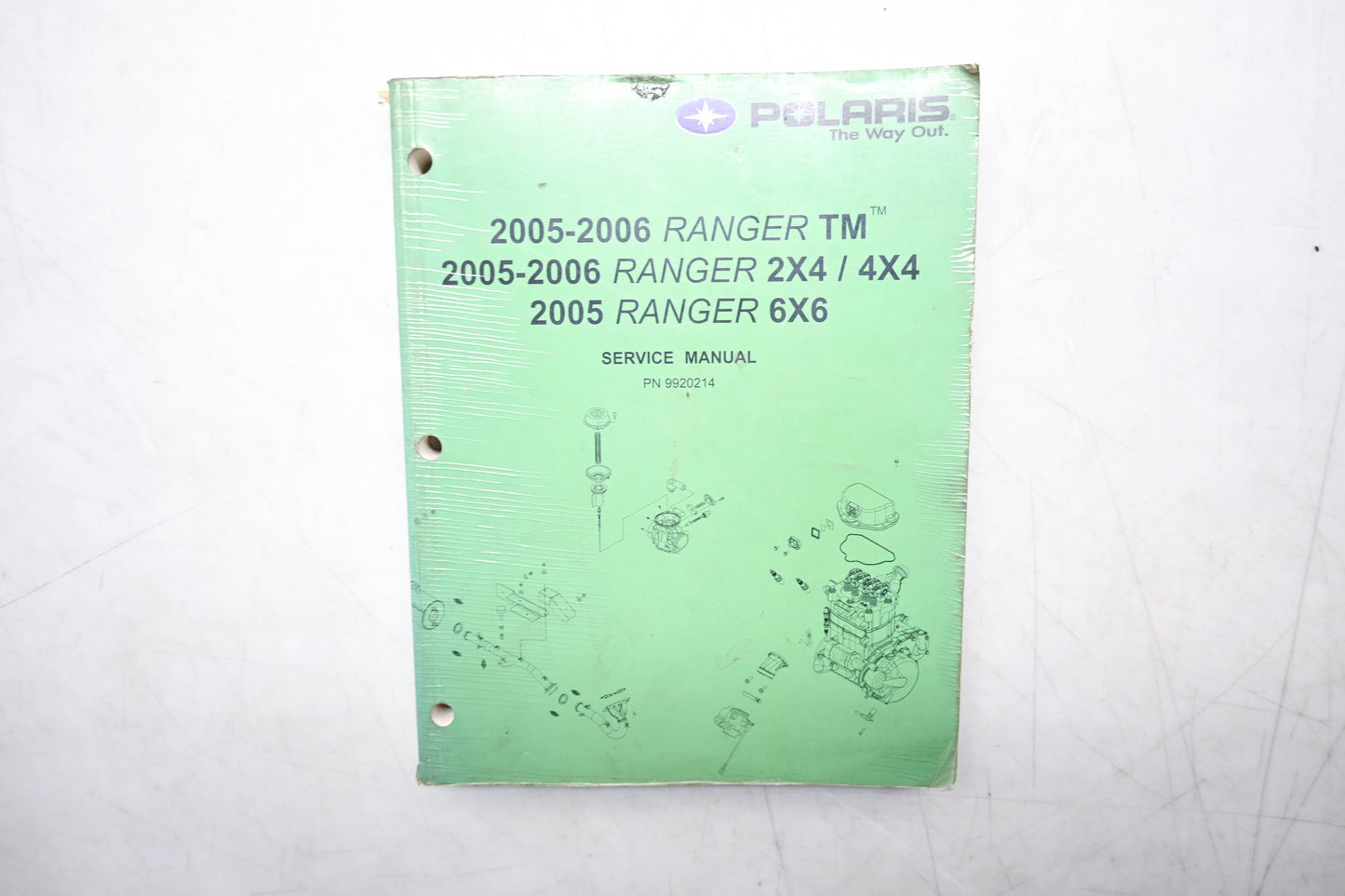 OEM Polaris 9920214 05-06 Ranger TM 2x4 4x4 6x6 Service Manual