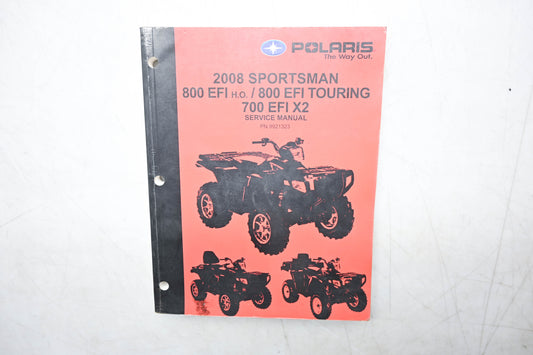 OEM Polaris 9921323 08 Sportsman X2 X2Tr 7 800 Service Manual