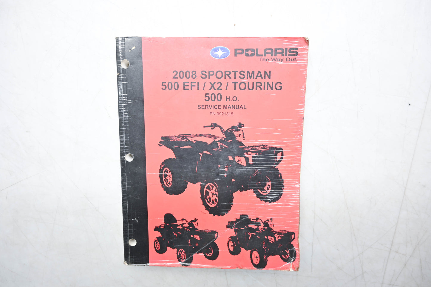 OEM Polaris 9921315 08 Sportsman 500 EFI X2 Touring H.O. Service Manual