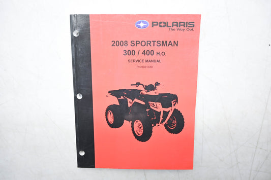 OEM Polaris 9921340 08 Sportsman 300 400 H.O. Service Manual