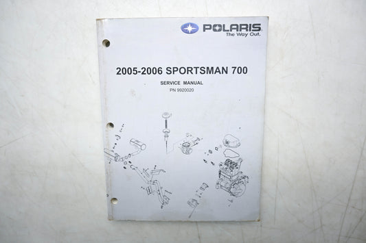OEM Polaris 9920020 05-06 Sportsman 700 Service Manual