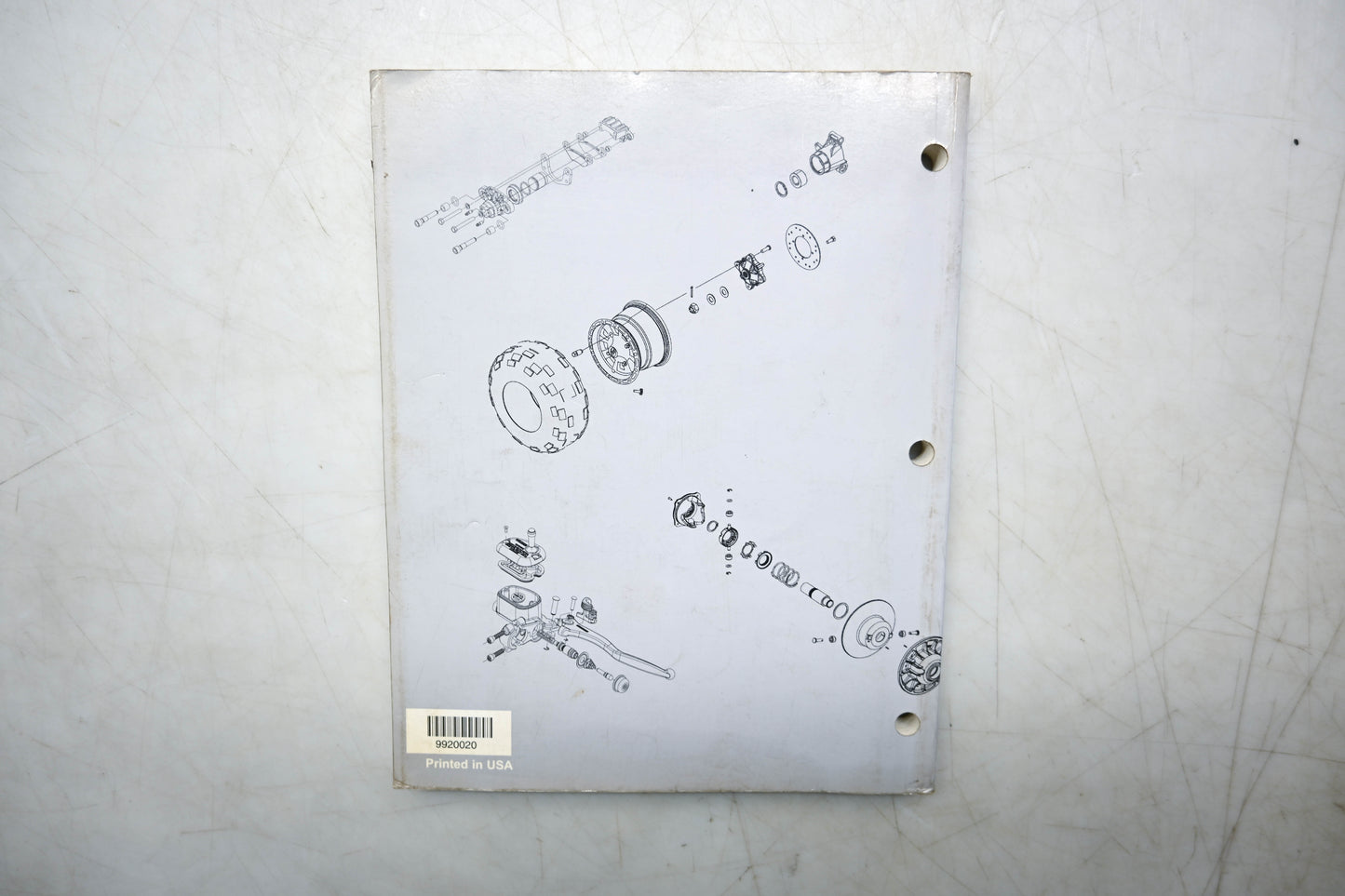 OEM Polaris 9920020 05-06 Sportsman 700 Service Manual