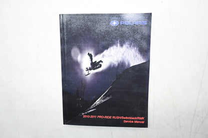 New OEM Polaris 9922832 10-11 Pro-Ride Rush RMK Service Manual NOS