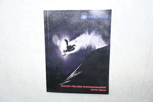 New OEM Polaris 9922832 10-11 Pro-Ride Rush RMK Service Manual NOS