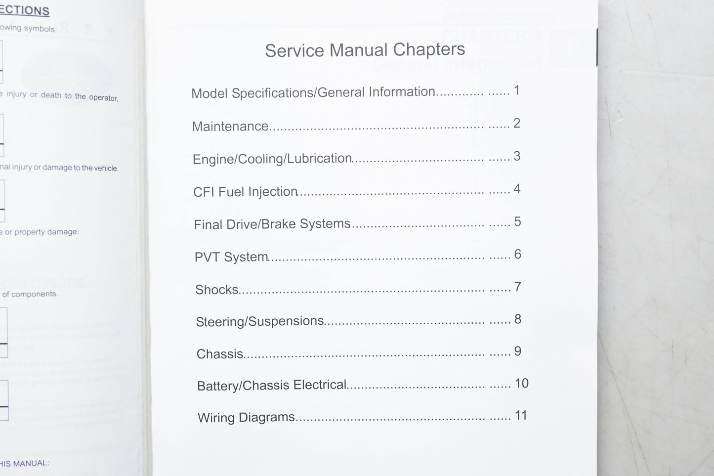 New OEM Polaris 9922832 10-11 Pro-Ride Rush RMK Service Manual NOS
