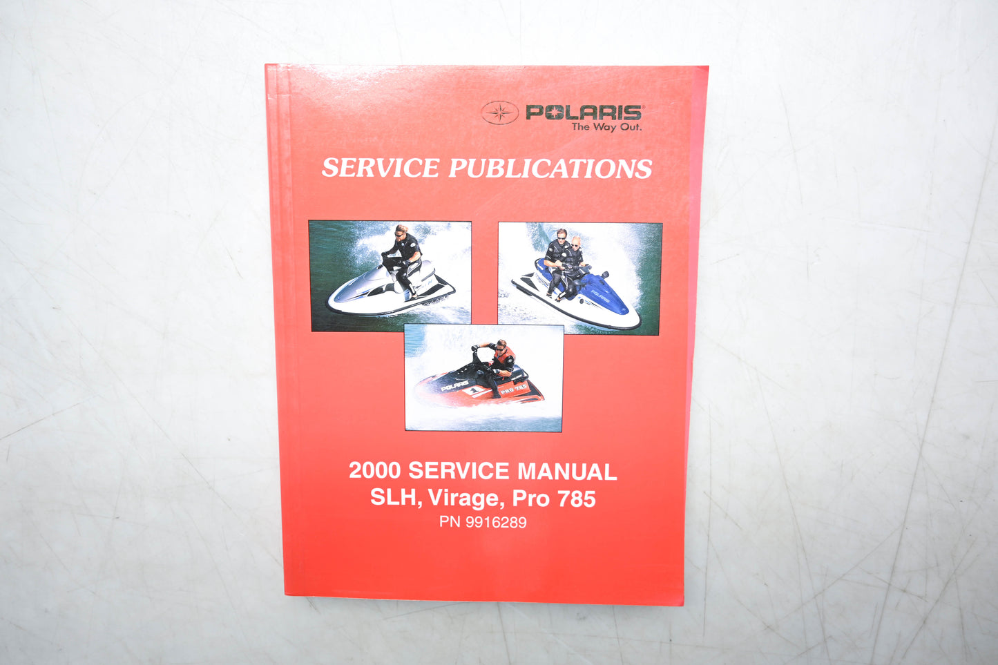 New OEM Polaris 9916289 00 SLH, Virage, Pro 785 Service Manual NOS