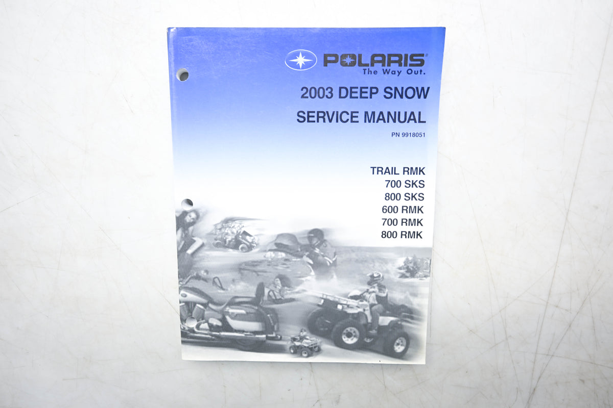 OEM Polaris 9918051 03 Deep Snow Service Manual