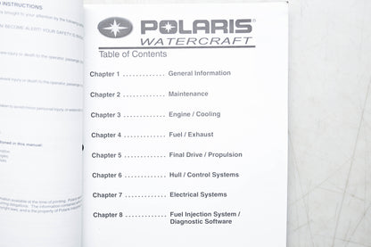 OEM Polaris 9918112 03 Personal Watercraft Service Manual
