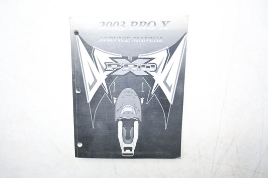 OEM Polaris 9918053 03 High Performance Pro X Service Manual
