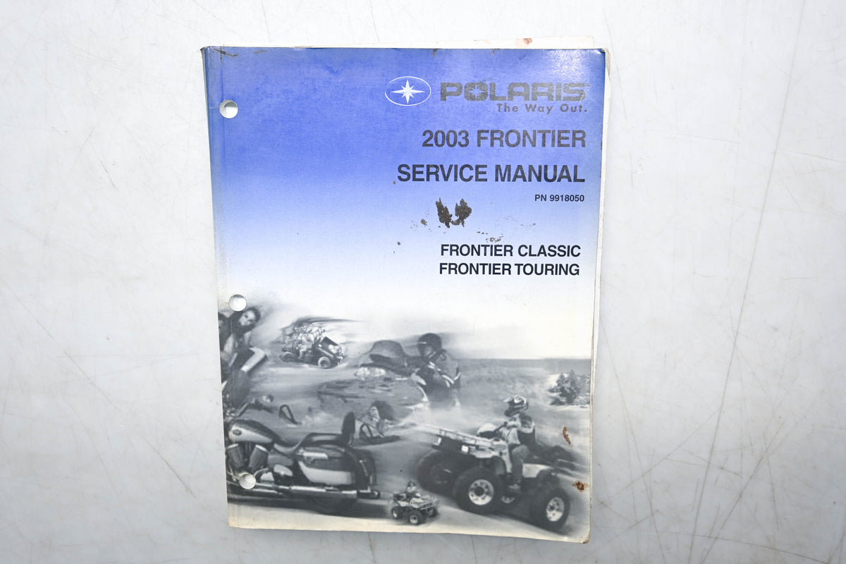 OEM Polaris 9918050 03 Frontier Service Manual