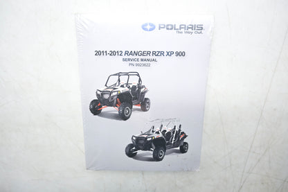New OEM Polaris 9923622 11-12 Ranger RZR XP 900 Service Manual NOS