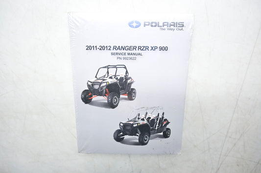 New OEM Polaris 9923622 11-12 Ranger RZR XP 900 Service Manual NOS