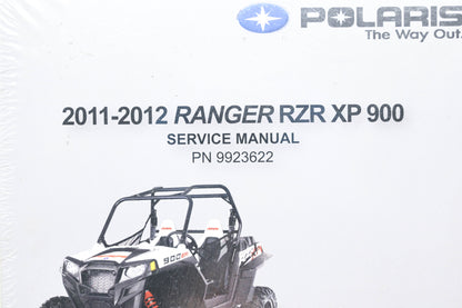 New OEM Polaris 9923622 11-12 Ranger RZR XP 900 Service Manual NOS