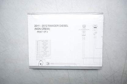 New OEM Polaris 9923516 11 12 Ranger Diesel Crew Service Manual NOS