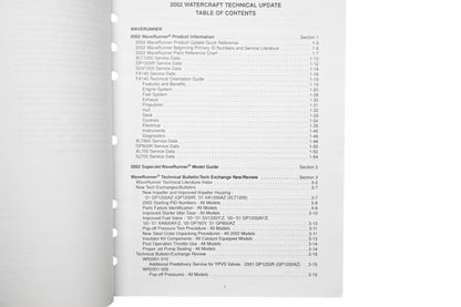 OEM Yamaha LIT-18500-00-02 02 Watercraft Technical Update