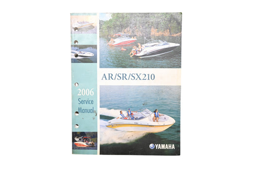 OEM Yamaha LIT-18616-02-99 06 AR210 SR210 SX210 Service Manual