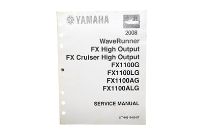 OEM Yamaha LIT-18616-03-07 08 Wave Runner FX Service Manual
