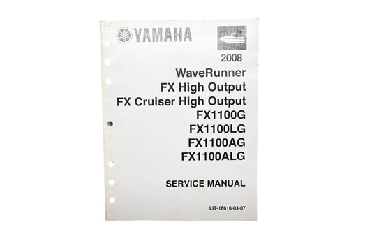 OEM Yamaha LIT-18616-03-07 08 Wave Runner FX Service Manual