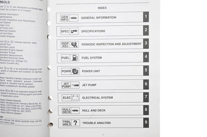 OEM Yamaha LIT-18616-03-10 08-09 212SS 212X Shop Service Manual