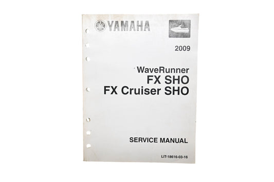 OEM Yamaha LIT-18616-03-16 09 Wave Runner FX SHO Service Manual